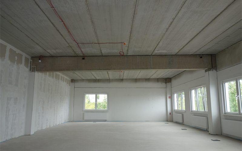Büro unausgebaut