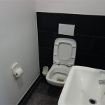 WC in der Halle