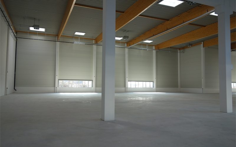 Hallenansicht