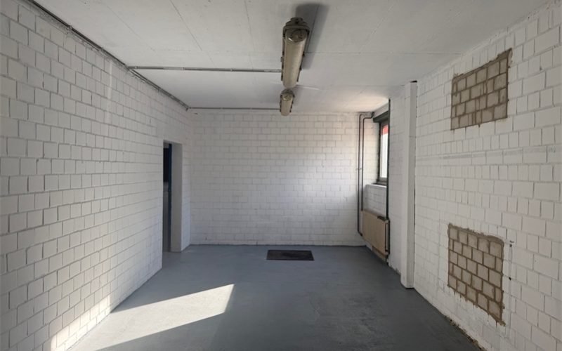 Seperater Raum in der Halle