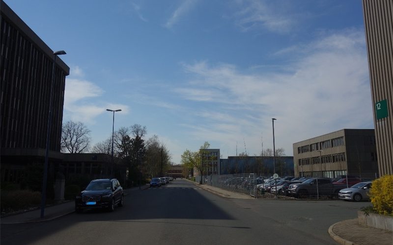 Umgebung auf dem Gewerbehof