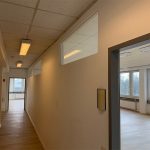 Büroflur rechte Seite vom Eing