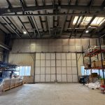 Halleneingang Schiebetor